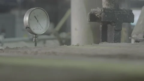 Temperature control indicator for gas in non-compressor turbine Stock Footage 290517159