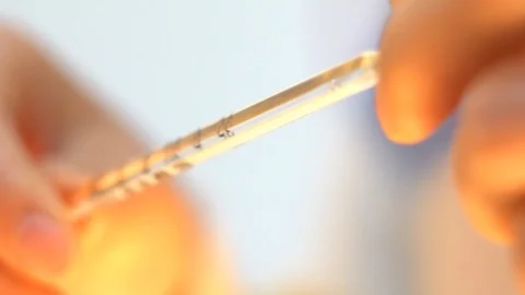 Temperature measurement Stock Footage 125350163