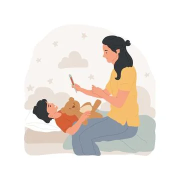 Temperature measurement isolated cartoon vector illustration. Ilustración de archivo