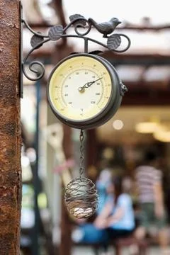 Temperature meter Stock Photos