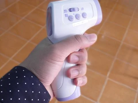 Temperature meter Stock Photos