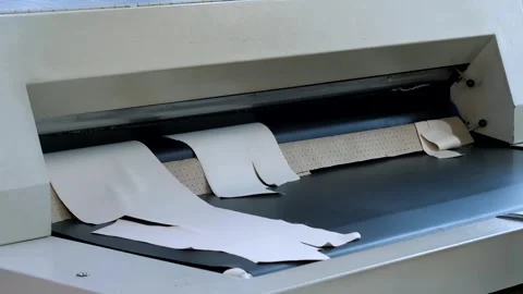 Temperature press for imparting rigidity to fabric in textile production Stock Footage 249869187