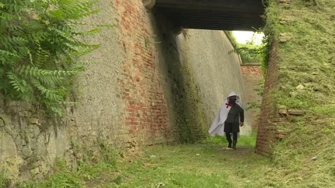 Templar knights captured Stock Footage 140599507