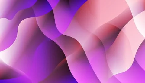 Template Abstract Background With Curves Lines. For Design, Presentation, Bus Illustrazione stock