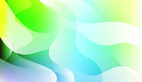 Template Abstract Background With Curves Lines, Wave Shape. For Business Pres Stock Illustration