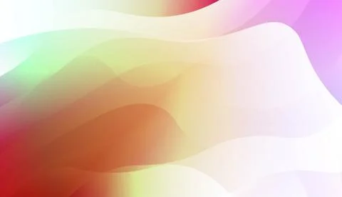 Template Abstract Background With Curves Lines, Wave Shape. For Business Pres Stock Illustration