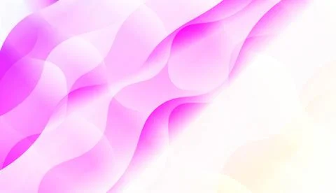 Template Abstract Background With Curves Lines, Wave Shape. Modern Screen Gra Stock Illustration