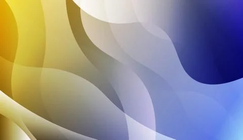 Template Abstract Background With Curves Lines. Design For Cover Page, Poster Stock Illustration