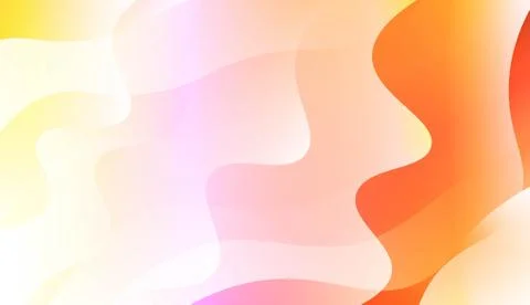 Template Abstract Background With Curves Lines. For Cover Page, Landing Page, Stock Illustration