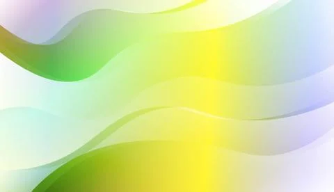 Template Abstract Background With Curves Lines. For Cover Page, Landing Page, イラスト素材