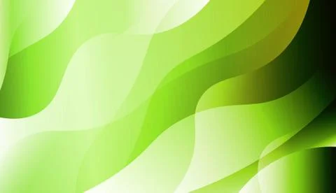 Template Abstract Background With Curves Lines. For Flyer, Brochure, Booklet  Stock Illustration