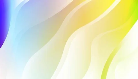 Template Abstract Background With Curves Lines. For Cover Page, Landing Page, Stock Illustration
