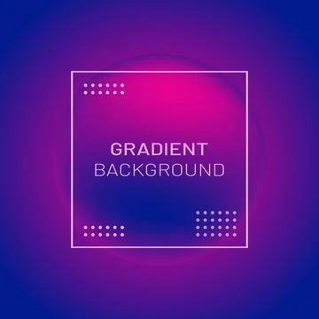 Template with abstract gradient shapes. Illustration