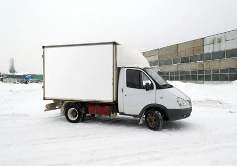 Template auto cargo Foto stock