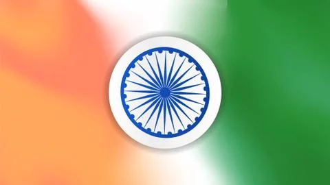 Template background banner website greeting india independence day Stock Illustration