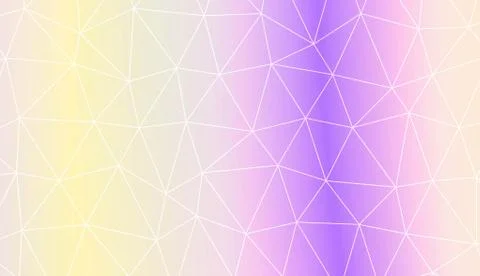 Template background with curved line. Polygonal pattern with triangles style. Illustrazione stock