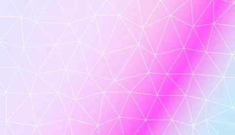 Template background with curved line. Polygonal pattern with triangles style. Illustrazione stock