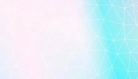 Template background with curved line. Polygonal pattern with triangles style. Illustrazione stock
