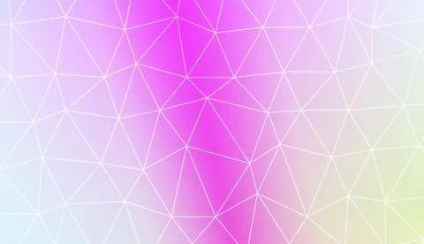 Template background with curved line. Polygonal pattern with triangles style. Stock Illustration