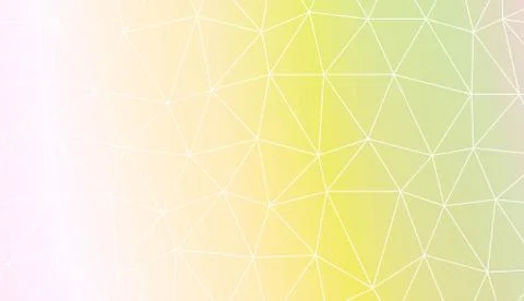 Template background with curved line. Polygonal pattern with triangles style. Illustrazione stock