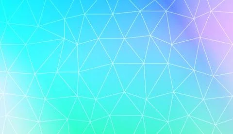 Template background with curved line. Polygonal pattern with triangles style. Stock Illustration