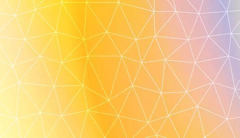 Template background with curved line. Polygonal pattern with triangles style. Stock Illustration
