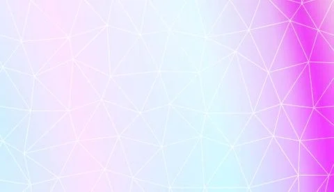 Template background with curved line. Polygonal pattern with triangles style. Illustrazione stock