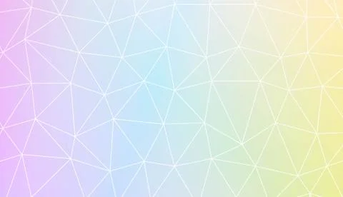 Template background with curved line. Polygonal pattern with triangles style. Illustrazione stock