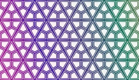 Template Background With Curved Line. Vector Illustration. Abstract Blurred G Stock Illustration