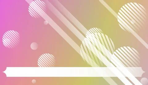 Template Background With Geometric Shape, Lines, Circle. For Template Cell Ph Stock Illustration