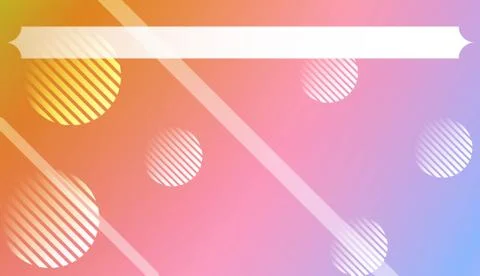 Template Background With Geometric Shape, Lines, Circle. For Template Cell Ph Stock Illustration