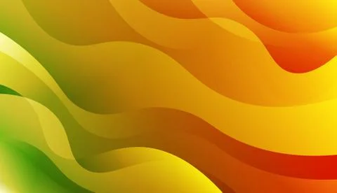 Template Background With Wave Geometric Shape. For Design, Presentation, Busi Illustrazione stock