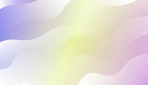 Template Background With Wave Geometric Shape. For Design, Presentation, Busi Stock Illustration