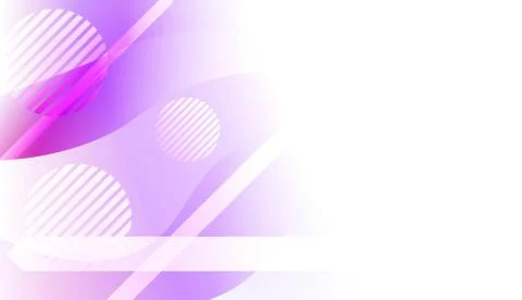 Template Background With Wave Geometric Shape, Lines, Circle. Design For Cove Stock Illustration