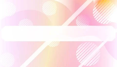 Template Background With Wave Geometric Shape, Lines, Circle. Design For Cove Stock Illustration