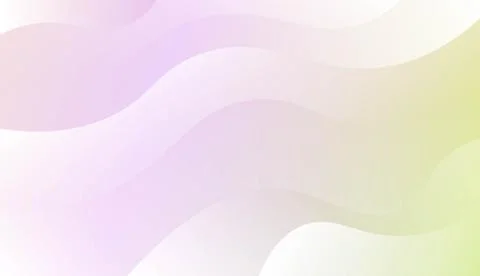 Template Background With Wave Geometric Shape. Design For Cover Page, Poster, Stock Illustration