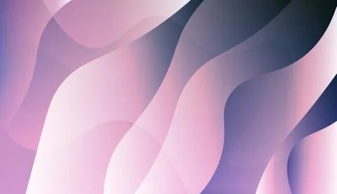 Template Background With Wave Geometric Shape. For Design, Presentation, Busi Illustrazione stock