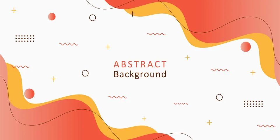 Template banner with gradient color. Minimal Design background with liquid shape Stock Illustration