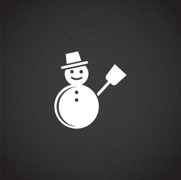 Template black background Stock Illustration