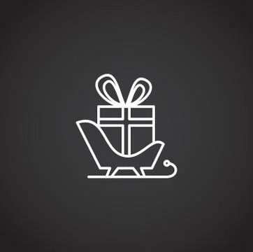 Template black background Stock Illustration