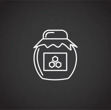 Template black background Stock Illustration