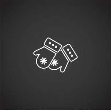 Template black background Stock Illustration