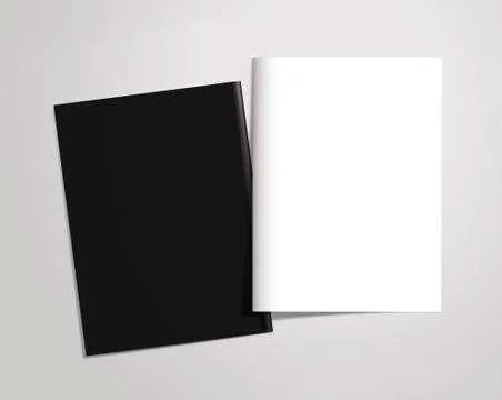 Template booklet cover Stock Illustration