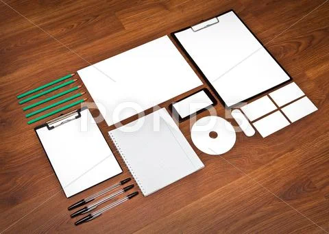 Template for branding identity. Mock-up PSD Template