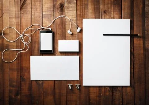 Template for branding identity Stock Photos