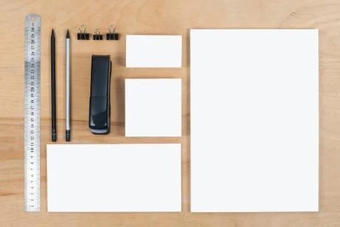 Template for branding identity Stock Photos