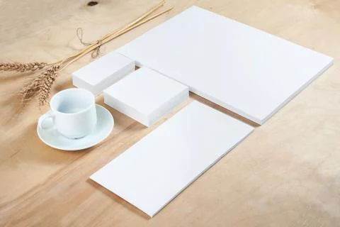 Template for branding identity Stock Photos