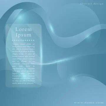 Template brochure.Soft dynamic line Stock Illustration