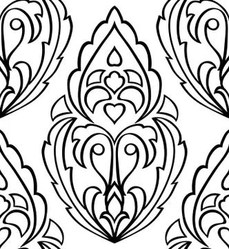 Template for carpet, wallpapers. Stock Illustration