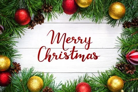 Template for christmas card Stock-Fotos